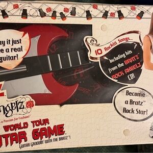 Bratz Rock Angelz World Tour Toy Guitar - Red